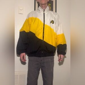 Vintage Colorado Buffaloes Colorblock Windbreaker Jacket - Black/Yellow/White